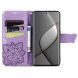 Чехол UniCase Butterfly Pattern для TECNO Spark 20 Pro+ - Light Purple (351216LV). Фото 2 из 8