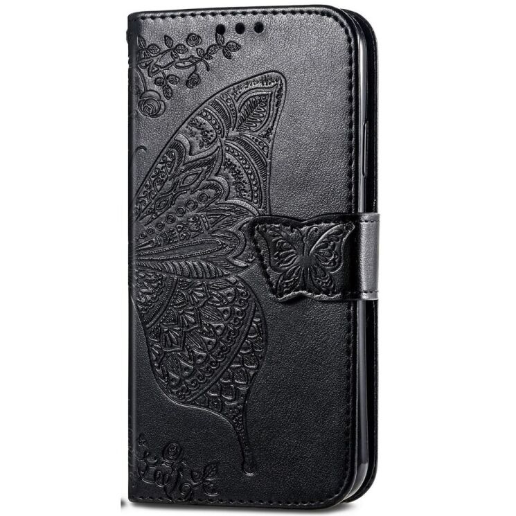 Чехол UniCase Butterfly Pattern для TECNO Spark 30C - Black: фото 5 из 10