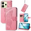 Чехол UniCase Butterfly Pattern для Xiaomi Redmi Note 14 4G - Pink (373474P)