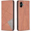 Чохол UniCase Geometric Pattern для Samsung Galaxy A05 (A055) - Brown (340405Z)