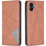 Чохол UniCase Geometric Pattern для Samsung Galaxy A05 (A055) - Brown (340405Z)