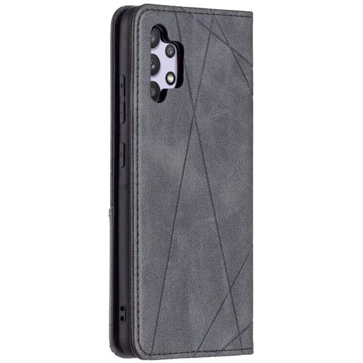 Чехол UniCase Geometric Pattern для Samsung Galaxy A32 (А325) - Black: фото 4 из 11