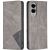 Чехол UniCase Geometric Pattern для Samsung Galaxy S25 Edge (S937) - Grey: фото 1 из 11