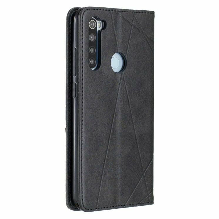 Чехол UniCase Geometric Pattern для Xiaomi Redmi Note 8 / Note 8 (2021) - Black: фото 3 из 9