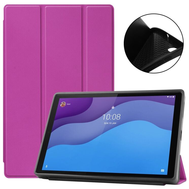 Чехол UniCase Soft UltraSlim для Lenovo Tab M10 HD Gen 2 (TB-X306) - Purple: фото 2 из 11