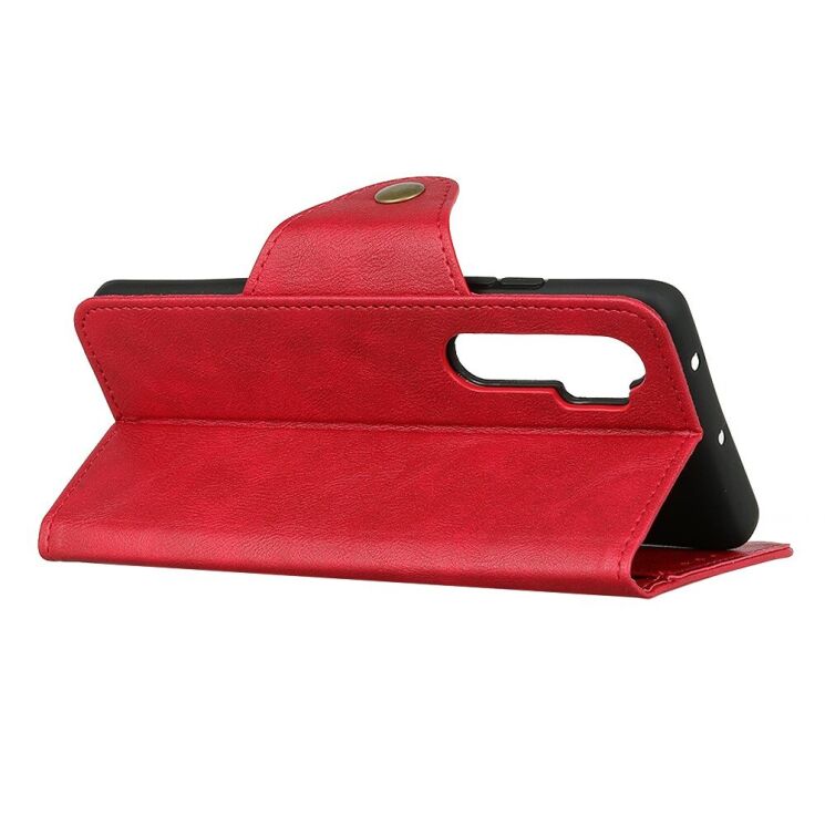 Чехол UniCase Vintage Wallet для Xiaomi Mi Note 10 Lite - Red: фото 3 из 12