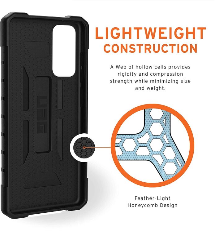 Чехол URBAN ARMOR GEAR (UAG) Pathfinder для Samsung Galaxy S20 FE (G780) - Black: фото 7 из 7