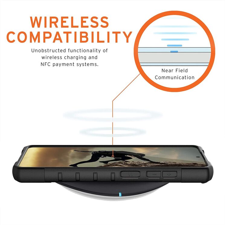 Чехол URBAN ARMOR GEAR (UAG) Pathfinder для Samsung Galaxy S20 FE (G780) - Black: фото 5 из 7