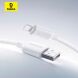 Кабель Baseus Foamed Silicone USB to Lightning (2.4A, 1m) E0426900 - Black (896444B). Фото 3 из 3