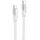 Кабель Hoco U119 Type-C to Type-C 60W (1.2m) - Gray (896157H). Фото 1 з 4