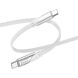 Кабель Hoco U119 Type-C to Type-C 60W (1.2m) - Gray (896157H). Фото 2 з 4