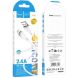Кабель Hoco X109 USB to Lightning (2.4A, 1m) - White (896462W). Фото 4 з 6