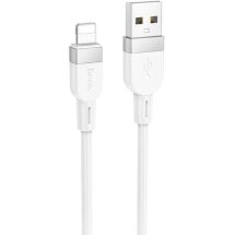 Кабель Hoco X109 USB to Lightning (2.4A, 1m) - White: фото 1 з 6