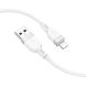 Кабель Hoco X109 USB to Lightning (2.4A, 1m) - White (896462W). Фото 2 з 6