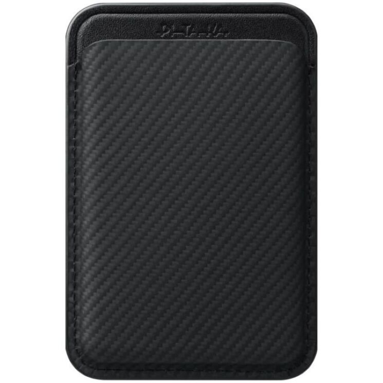 Кардхолдер Pitaka Magnetic Woven (MWW2401) - Black / Grey: фото 1 из 18