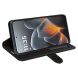 Классический чехол-книжка Deexe Wallet Style для Motorola Signature - Black (407612B). Фото 3 из 7