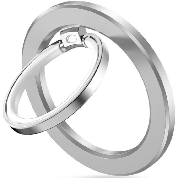 Кольцо-держатель для смартфона Tech-Protect MMR300 Magnetic - Silver: фото 1 из 3