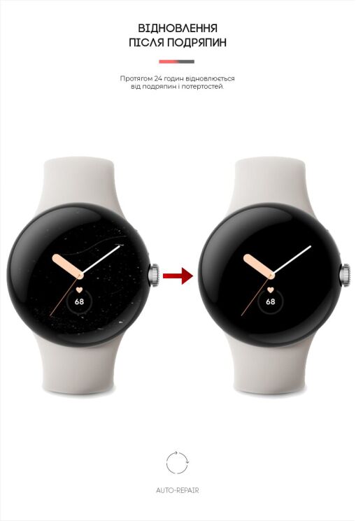 Комплект пленок (6шт) ArmorStandart Watch Film для Google Pixel Watch / Watch 2: фото 3 из 4