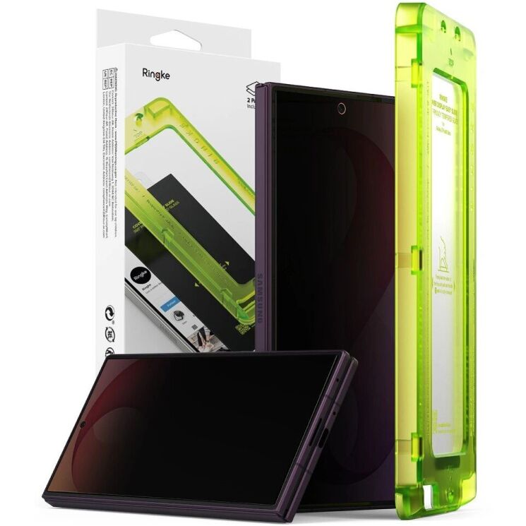 Комплект защитных стекол (2шт) Ringke Easy Slide 360 Privacy для Samsung Galaxy Fold 8 Ultra (8800328819993) (424102) Комплект защитных стекол (2шт) Ringke Easy Slide 360 Privacy для Samsung Galaxy Fold 8 Ultra (8800328819993): фото 1 из 23