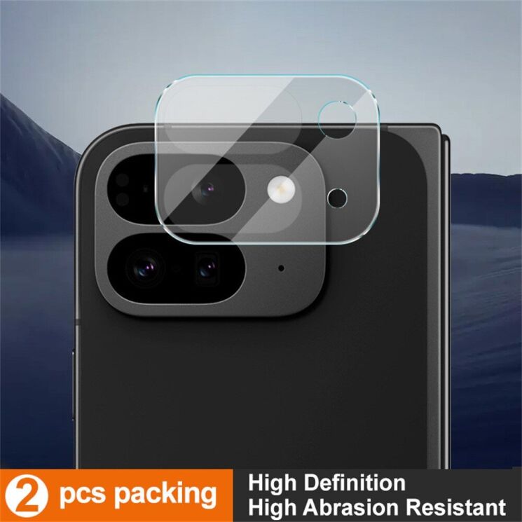 Комплект захисних стекол IMAK Camera Lens Protector для Google Pixel 9 Pro Fold: фото 4 из 9