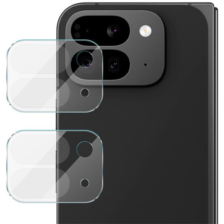 Комплект захисних стекол IMAK Camera Lens Protector для Google Pixel 9 Pro Fold: фото 1 из 9