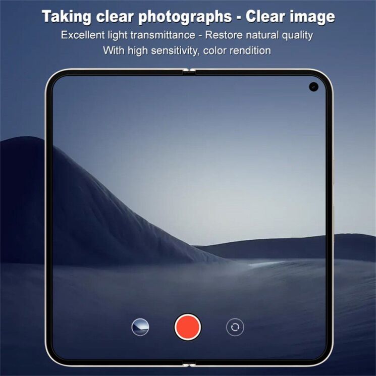 Комплект захисних стекол IMAK Camera Lens Protector для Google Pixel 9 Pro Fold: фото 5 из 9