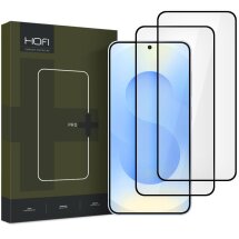 Комплект захисних стекол (2шт) HOFI Glass Pro+ (FP) для Samsung Galaxy S25 Plus (S936) - Black: фото 1 з 4