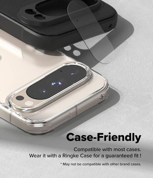 Комплект защитных стекол (2шт) Ringke Camera Protector Glass для Google Pixel 10 Pro XL (8800293856931): фото 11 из 14