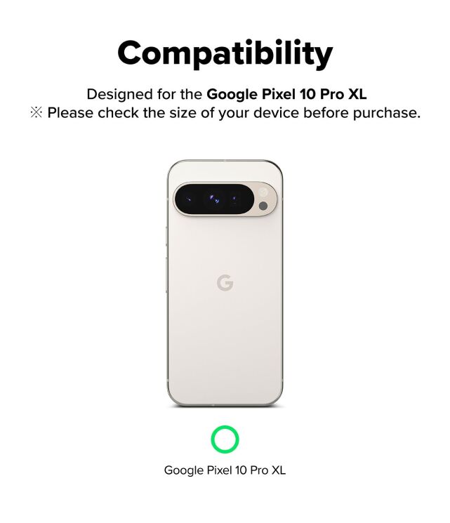 Комплект защитных стекол (2шт) Ringke Camera Protector Glass для Google Pixel 10 Pro XL (8800293856931): фото 3 из 14