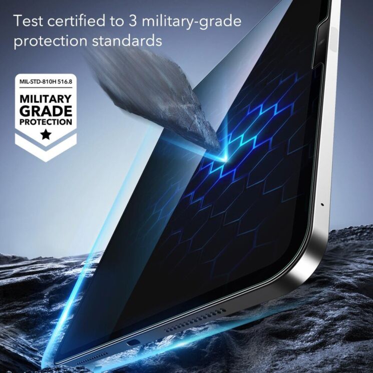 Комплект защитных стекол ESR Armorite Screen Protector для Apple iPad Pro 13 (2024): фото 3 из 9