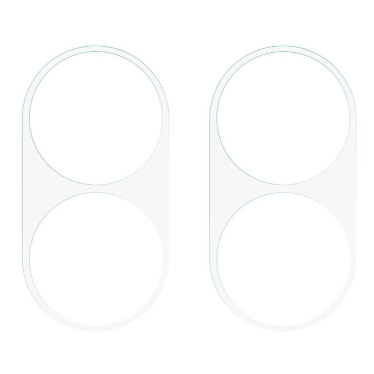 Комплект защитных стекол на заднюю камеру Deexe Camera Lens Protector для OPPO A17: фото 2 из 6