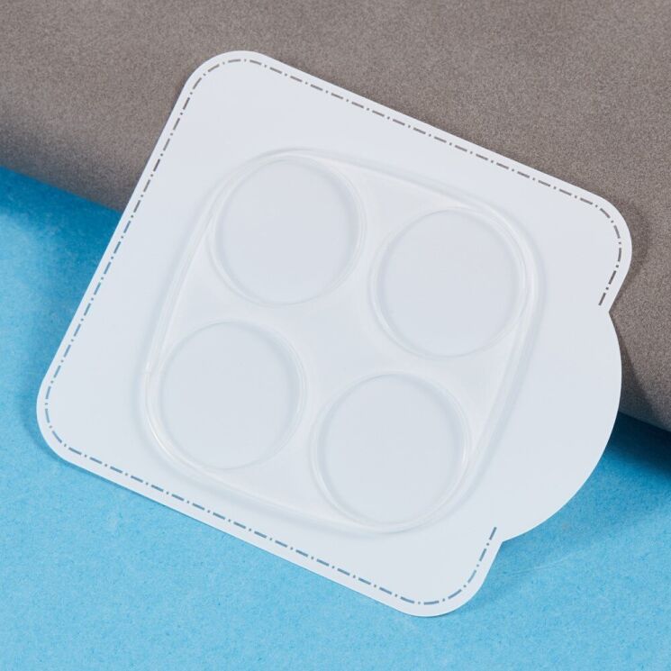 Комплект защитных стекол на заднюю камеру Deexe Camera Lens Protector для Xiaomi Redmi Note 14 Pro 5G: фото 3 из 5