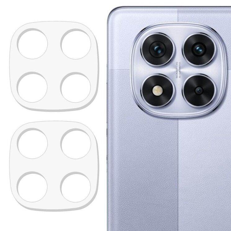 Комплект защитных стекол на заднюю камеру Deexe Camera Lens Protector для Xiaomi Redmi Note 14 Pro 5G: фото 1 из 5