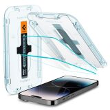 Комплект захисних стекол Spigen (SGP) GLAS.tR EZ Fit Sensor Protected для Apple iPhone 14 Pro (301352)