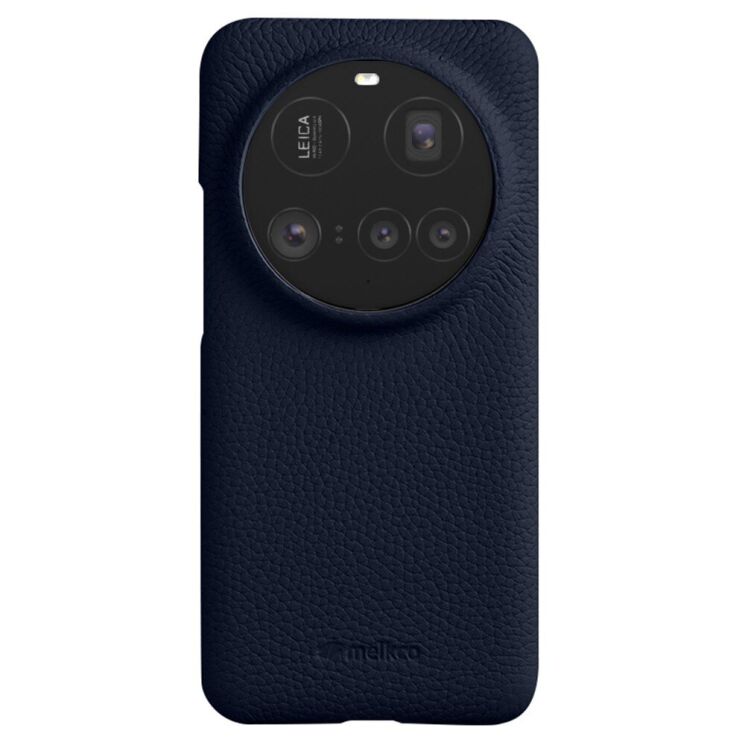 Кожаный чехол MELKCO Leather Case для Xiaomi 15 Ultra - Dark Blue: фото 1 из 3