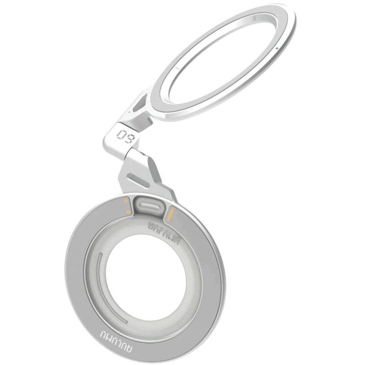 Магнитное кольцо-держатель AULUMU G09 Infinite 360 Magnetic Stand - Silver (982624S) Магнитное кольцо-держатель AULUMU G09 Infinite 360 Magnetic Stand - Silver: фото 8 из 22