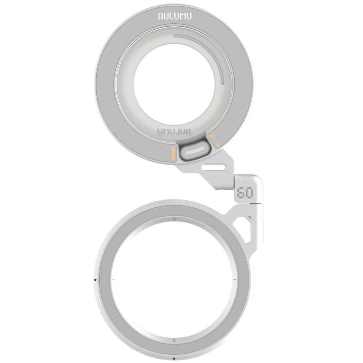 Магнитное кольцо-держатель AULUMU G09 Infinite 360 Magnetic Stand - Silver (982624S) Магнитное кольцо-держатель AULUMU G09 Infinite 360 Magnetic Stand - Silver: фото 5 из 22