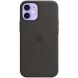 Оригинальный чехол MagSafe Silicone Case для Apple iPhone 12 Mini (MHKX3) - Black (260158B). Фото 3 из 7