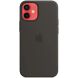 Оригинальный чехол MagSafe Silicone Case для Apple iPhone 12 Mini (MHKX3) - Black (260158B). Фото 4 из 7