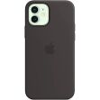 Оригинальный чехол MagSafe Silicone Case для Apple iPhone 12 Mini (MHKX3) - Black (260158B)