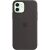 Оригинальный чехол MagSafe Silicone Case для Apple iPhone 12 Mini (MHKX3) - Black: фото 1 из 7