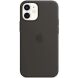 Оригинальный чехол MagSafe Silicone Case для Apple iPhone 12 Mini (MHKX3) - Black (260158B). Фото 5 из 7