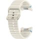 Оригинальный ремешок Sport Band (M/L) для Samsung Galaxy Watch 4 / 4 Classic / 5 / 5 Pro / 6 / 6 Classic / 7 / FE (ET-SNL31LWEGEU) - Cream (358107W). Фото 1 из 3