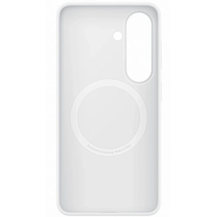 Оригинальный силиконовый чехол Silicone Magnet для Samsung Galaxy S26 (S942) EF-ES942CWEGWW - White: фото 5 из 5