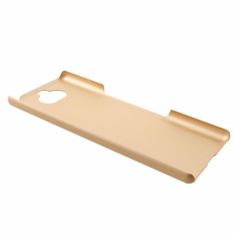 Пластиковый чехол Deexe Hard Shell для Sony Xperia 10 Plus - Gold: фото 3 из 3