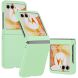 Пластиковый чехол Deexe Hard Shell (FF) для Motorola Razr 50 / Razr 70 - Mint Green (358720MG). Фото 1 из 8