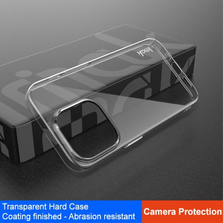 Пластиковый чехол IMAK Crystal для Apple iPhone 15 Pro Max - Transparent: фото 6 из 15