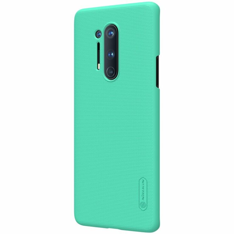 Пластиковый чехол NILLKIN Frosted Shield для OnePlus 8 Pro - Green: фото 4 из 19