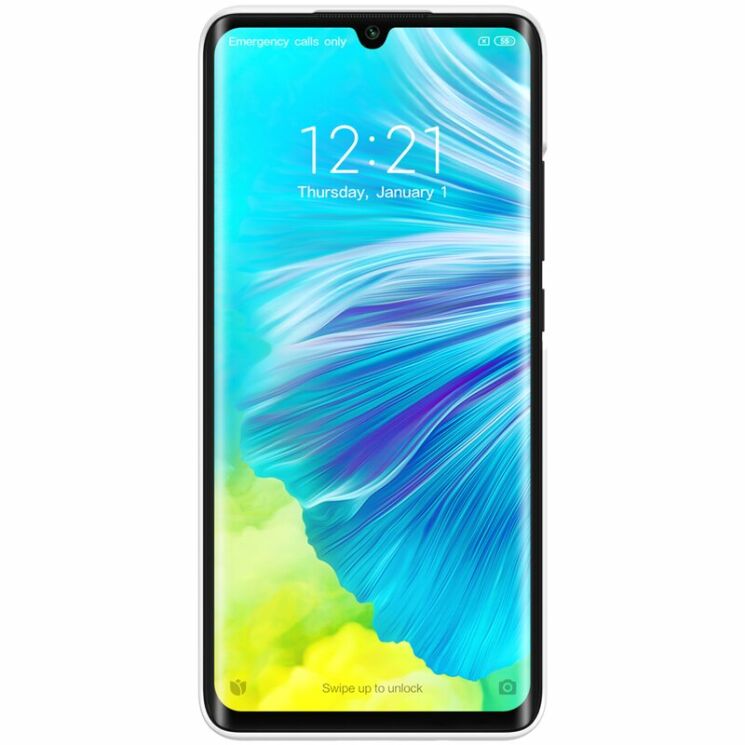 Пластиковий чохол NILLKIN Frosted Shield для Xiaomi Mi Note 10 Pro - White: фото 3 з 19