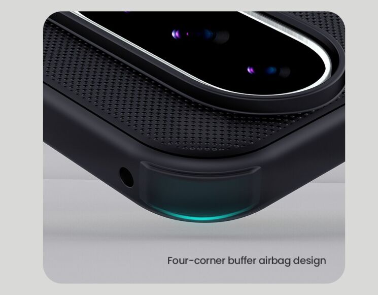 Пластиковий чохол NILLKIN Frosted Shield Pro для Google Pixel 10 / 10 Pro - Black: фото 10 з 18